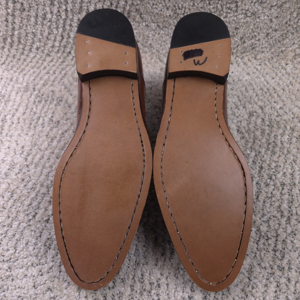 To Boot New York Shoes Mens Size 9 *NEW‎ SOLES* Cap Toe Dress Lace Up Leather - Picture 2 of 15